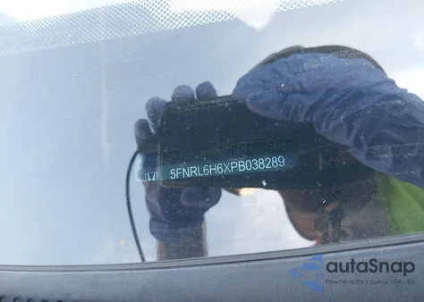 2023 Honda Odyssey Ex-L z USA, uszkodzony, nr VIN 5FNRL6H6XPB038289